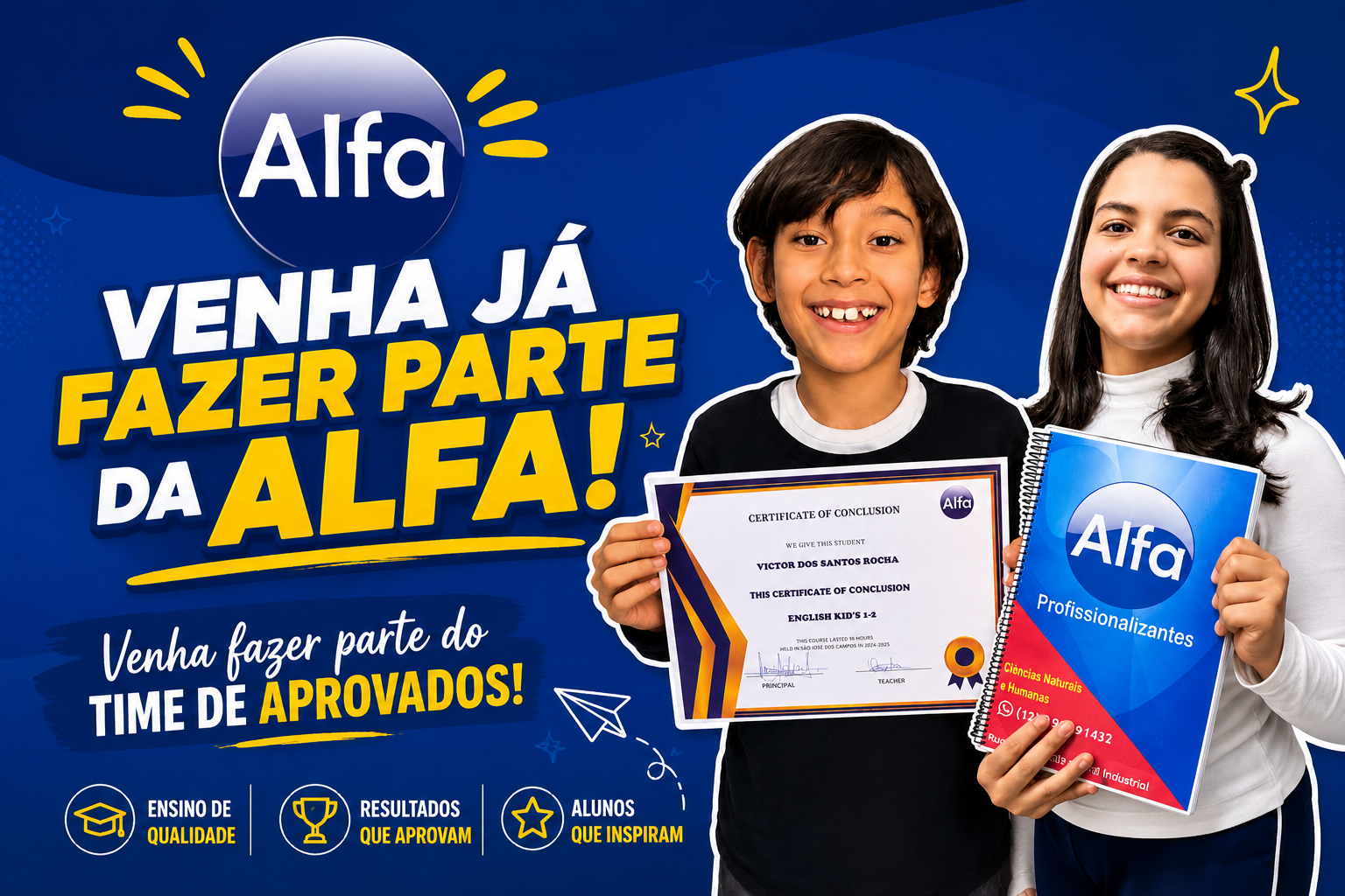 Alunos Alfa Cursos